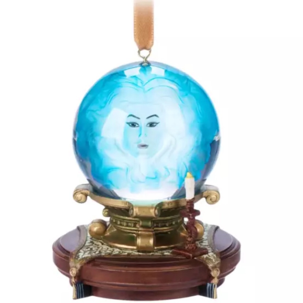 New 2024 Disney Parks Store Madame Leota Light Up Globe Sketchbook Ornament